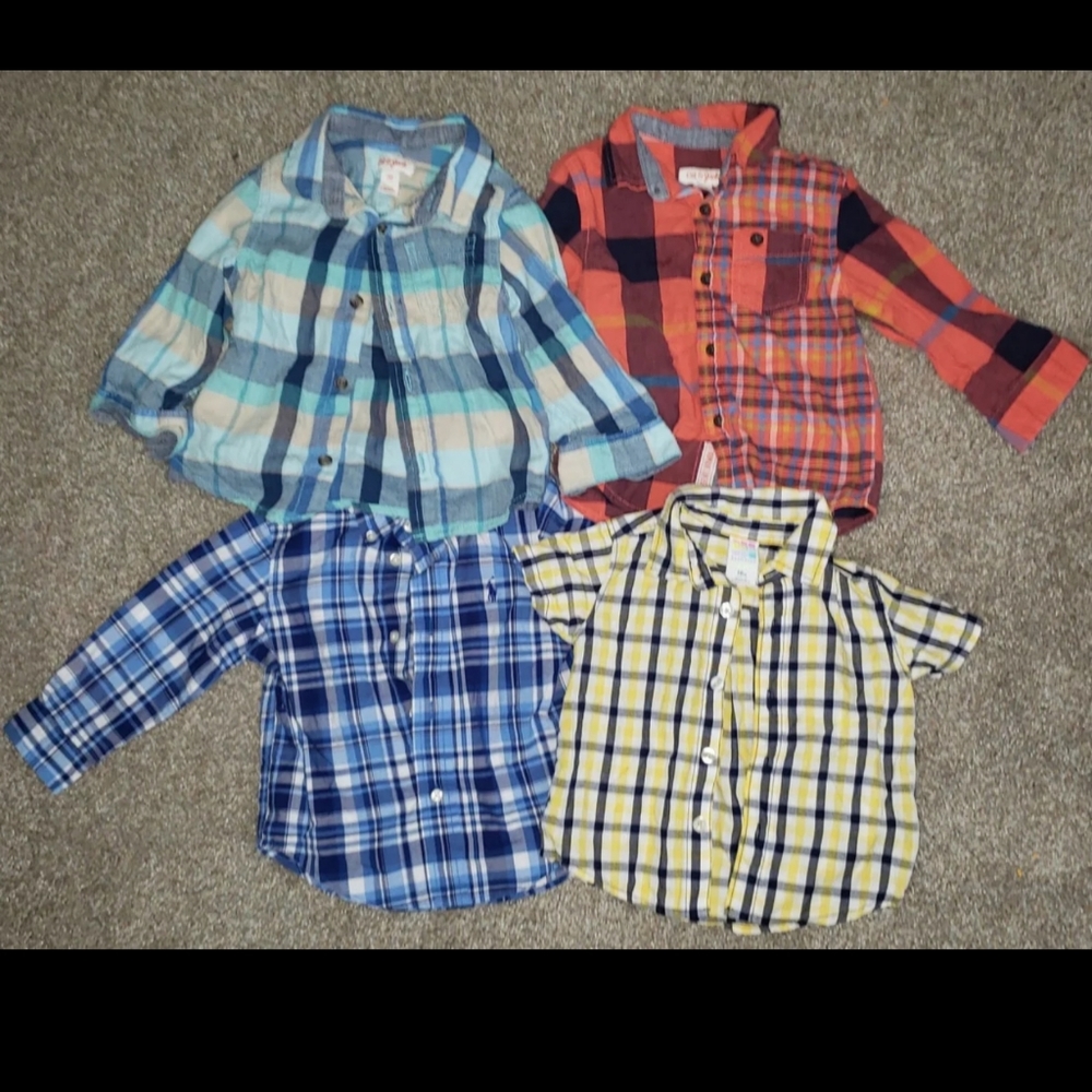 Toddler button ups